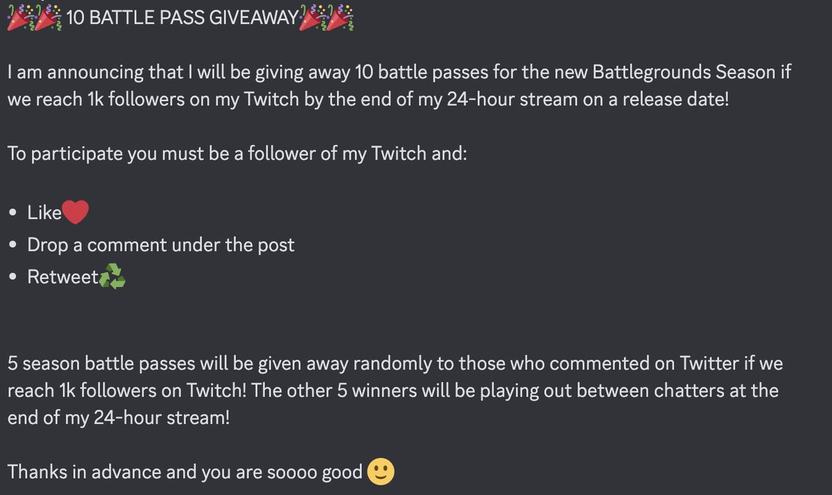 🥳🥳GIVEAWAY TIME 🥳🥳

Come see me at Twitch.tv/GospodarLIVE