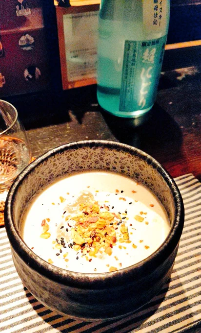 ずとまよとずんだ餅のカクテルなのだこの店とても良かったのだ 