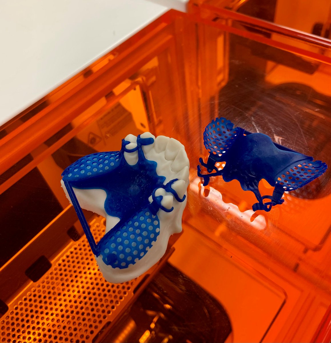 nextdentbv's tweet photo. Our new improved #NextDent Cast Blue resin is an easy burn out 3D printing material, residue-free for manufacturing purposes like support structures, frames or orthodontic devices. Now available for order; reach out to your local reseller or check https://t.co/o1VBTKEIrS https://t.co/HKbsbc7Van