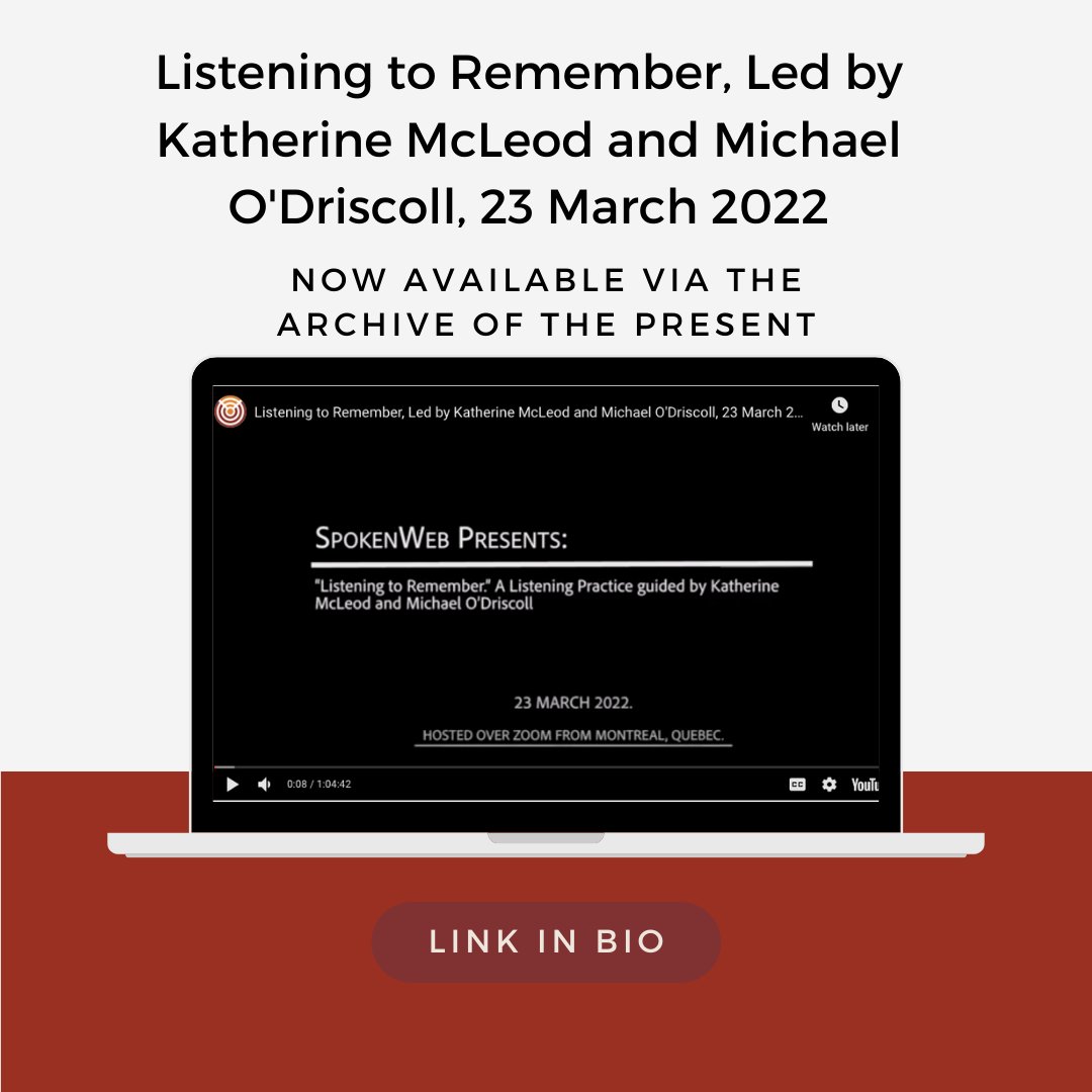 SpokenWeb tweet media