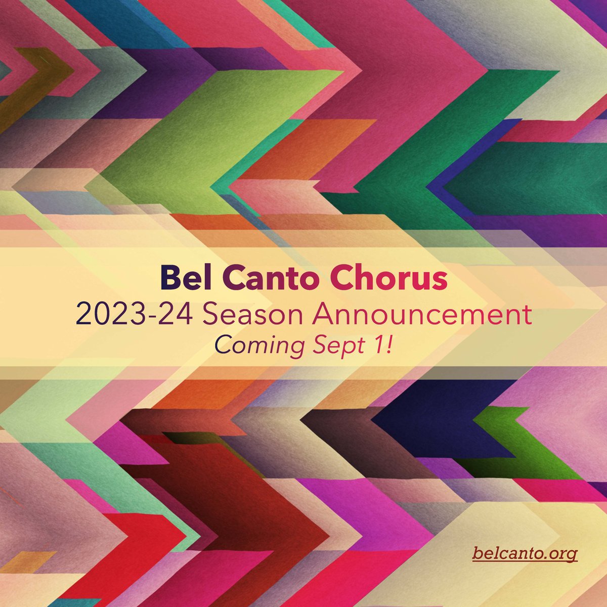 Bel Canto Chorus (@belcantochorus) on Twitter photo 