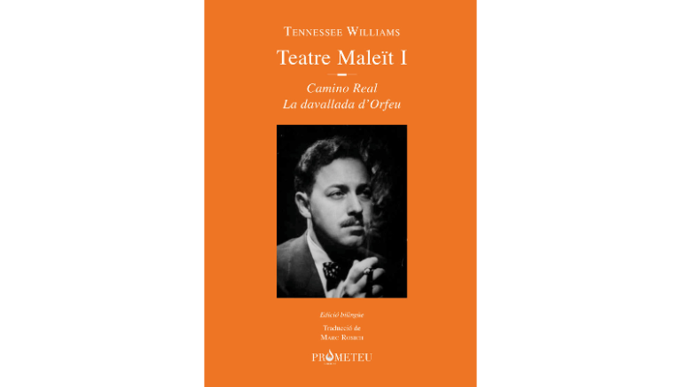 La Setmana (@lasetmana) on Twitter photo MATÍ DE TEATRE II - Representació de “Camino real: el teatre maleït de Tenessee Williams”.
📚 Teatre maleït I: Camino real. La davallada d’Orfeu (Tennessee Williams, traducció de Marc Rosich), <a href="/PrometeuEd/">Prometeu Edicions</a>
📅 9 de setembre
🕒 12.30h
📌 Escenari 3
👉 bit.ly/3YE44ZK MATÍ DE TEATRE II - Representació de “Camino real: el teatre maleït de Tenessee Williams”.
📚 Teatre maleït I: Camino real. La davallada d’Orfeu (Tennessee Williams, traducció de Marc Rosich), <a href="/PrometeuEd/">Prometeu Edicions</a>
📅 9 de setembre
🕒 12.30h
📌 Escenari 3
👉 bit.ly/3YE44ZK