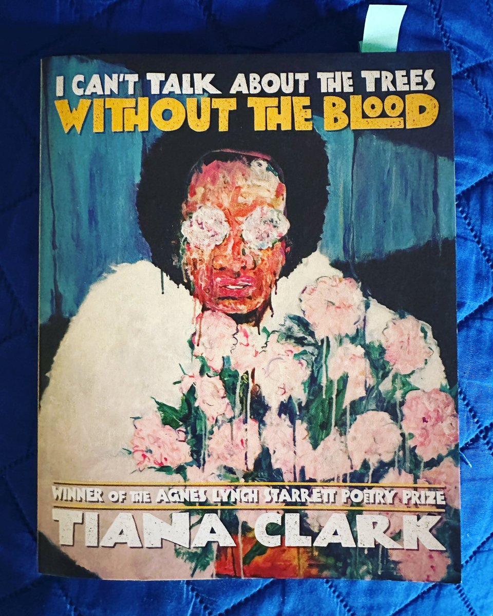 @TianaClarkPoet I Can’t Talk About The Trees Without The Blood is a powerful and sensually empowering poetry collection for your senses. Experience Clark’s award winning voice burst off the page. Order today from @UPittPress ‌ #thesealychallenge2023 ‌ upittpress.org/books/97808229…