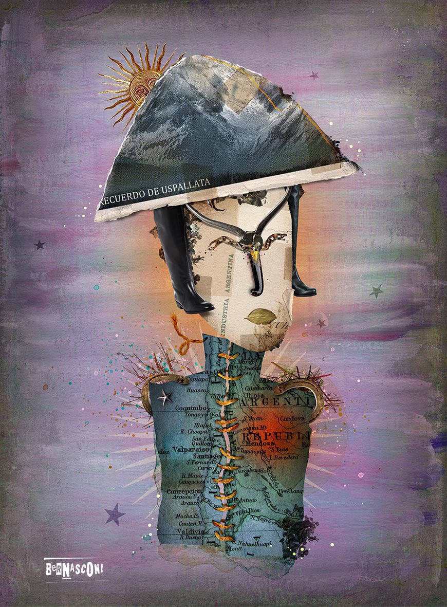 "Cuando la Patria está en peligro todo está permitido, excepto no defenderla".  ✊🏼

Un 17!de agosto de 1850 muere #josedesanmartin , impulsor de la independencia de 1816.

Gente inmensa

#sanmartin #libertadorsanmartín 

70x100 cm
Técnica mixta sobre lienzo montado en bastidor