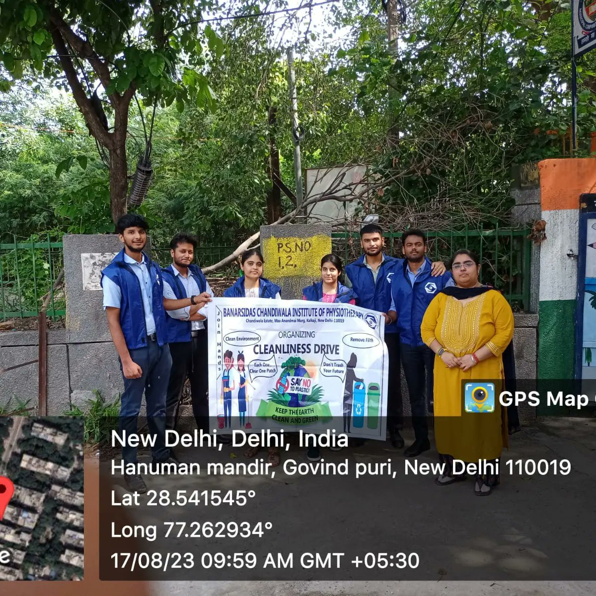 BanarsidasP's tweet image. Banarsidas Chandiwala Institute of Physiotherapy, New Delhi, organized Cleanliness Drive.
#clean #delhi #bcip #ggsipu