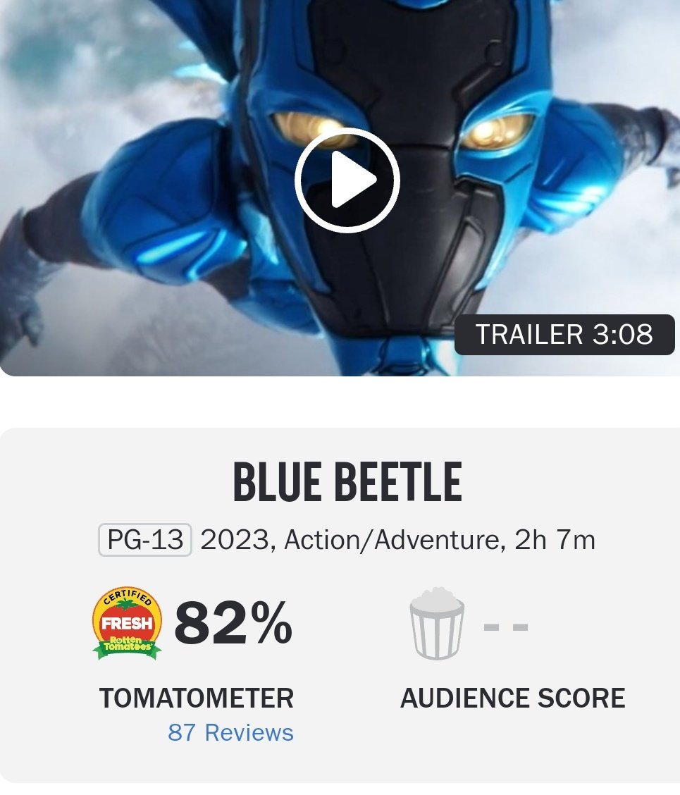 edsangui's tweet photo. 🚨 VENCEMOS

BESOURO AZUL conseguiu o selo FRESH no ROTTEN TOMATOES
  
O Tomate Fresco (Fresh) é a classificação dada para os filmes mais bem avaliados, quando pelo menos 75% dos comentários são positivos. Para receber esse status, também é necessário ter no mínimo 5 avaliações dos principais críticos do Rotten Tomatoes.

CINEMA 🥵
