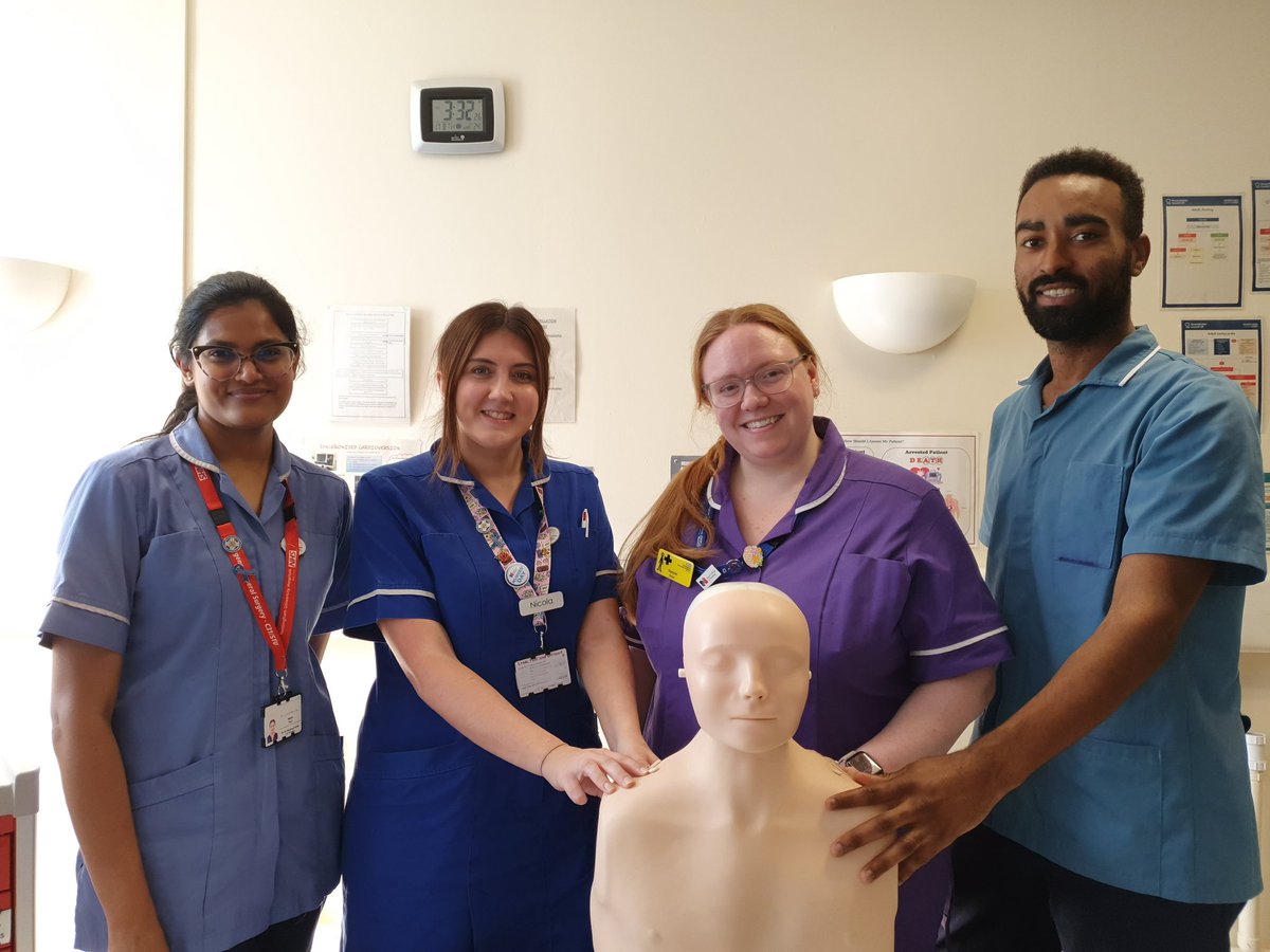Congratulations to Merlin, Nicola, Danyel and Clinton! They are four of our newest Link Trainers! Amazing job guys! <a href="/NUHNeuro/">QMC Neurosciences</a> <a href="/MerlinP62584185/">Merlin Paul</a>
