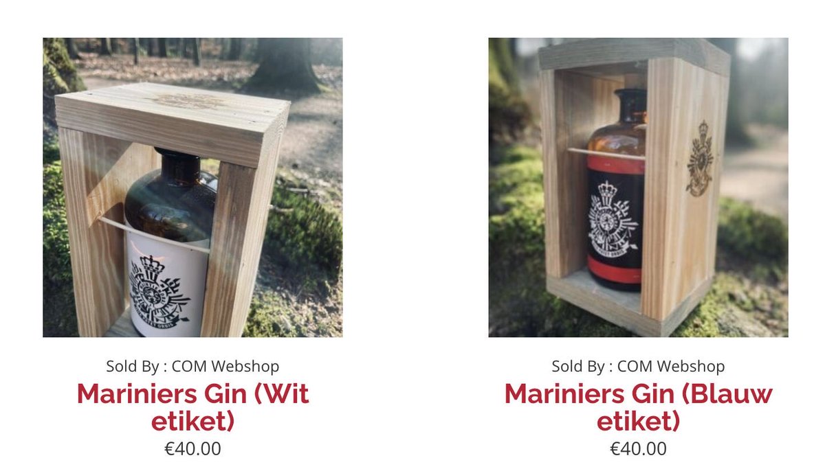Tussenstand opbrengst verkoop Gin voor KNGF-geleidehonden om een buddyhond PTSS op te kunnen leiden! Inmiddels €600,00. Op naar de €1000,00!!! 

Bestellen kan nog steeds ga naar:
webshop.contactoudmariniers.com/.../mariniers.…
