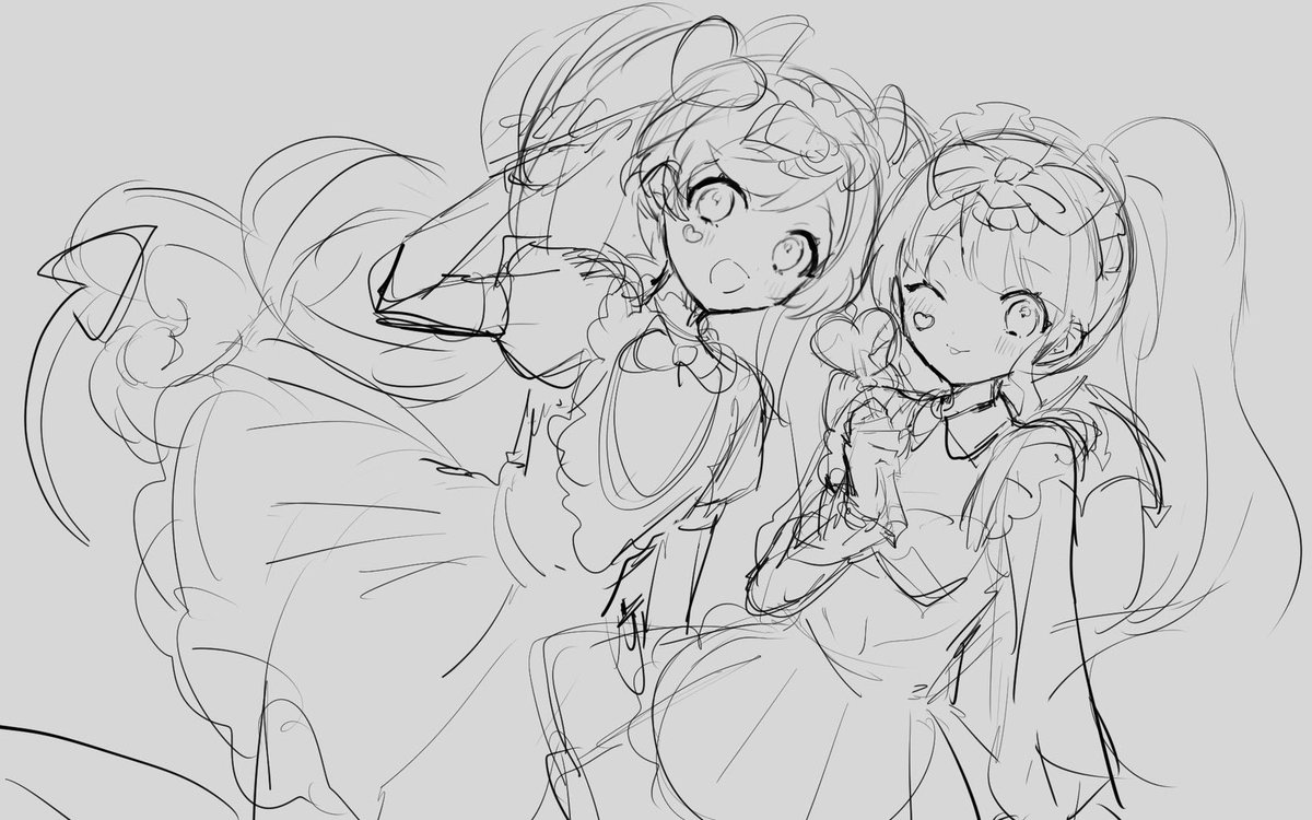 2年前に森林さんのボツラフ奪い取って自分絵で描いたけど完成しなかったやつ置いときますね() 