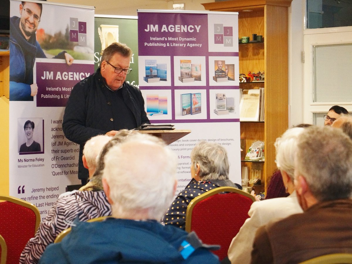 JeremyEditor's tweet image. Timely to share some pics from a very successful literary event we held in @kerrywritersmu1 last month.  🙌