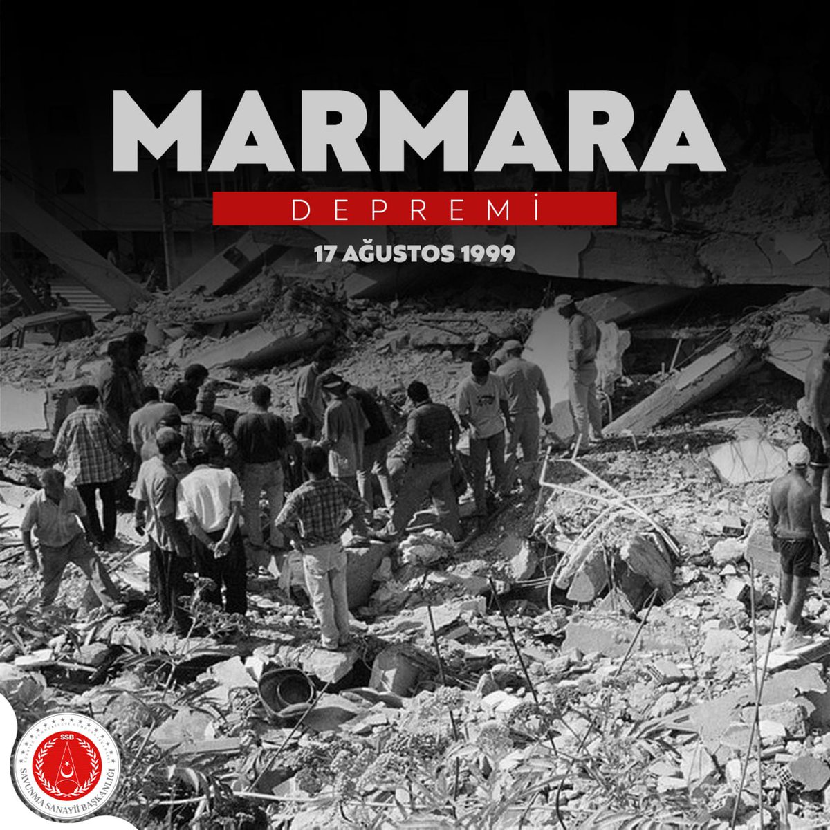 17 Ağustos Büyük Marmara Depremi’nin 24. yılında, hayatını kaybeden vatandaşlarımızı rahmetle anıyoruz.