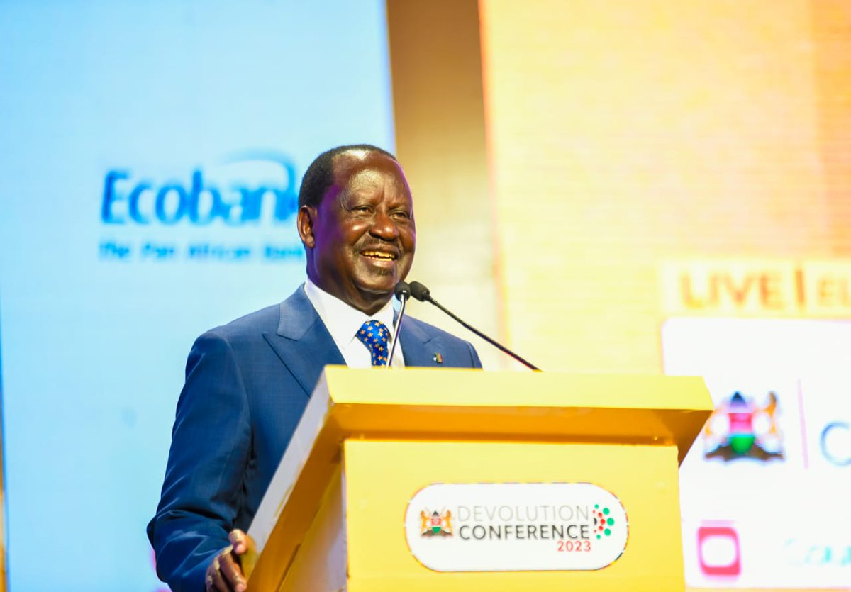 We salute you Rt. Hon @RailaOdinga for championing the Devolution journey , we are witnesses to the progressive milestones counties have achieved. Devolution success stories are true reflections of our selfless actions to drive meaningful engagements through consensus building.