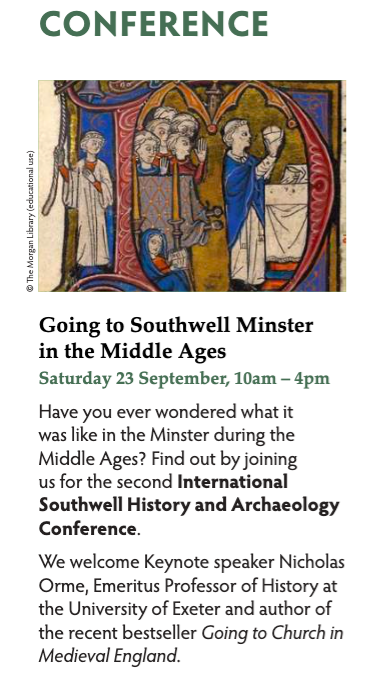 ellen_katherine's tweet photo. I'll be rolling up my medieval sleeves for "Going to @SouthwMinster in the Middle Ages" on 23/9⛪️

I'll speak on John Mirk's Festial and lay worship.

Wonderfully, the keynote is by Nicholas Orme, who I (of course) cite in my recent PhD research

Sign up➡️ https://t.co/luQXBVH4R9 https://t.co/nM6l0UqCpo