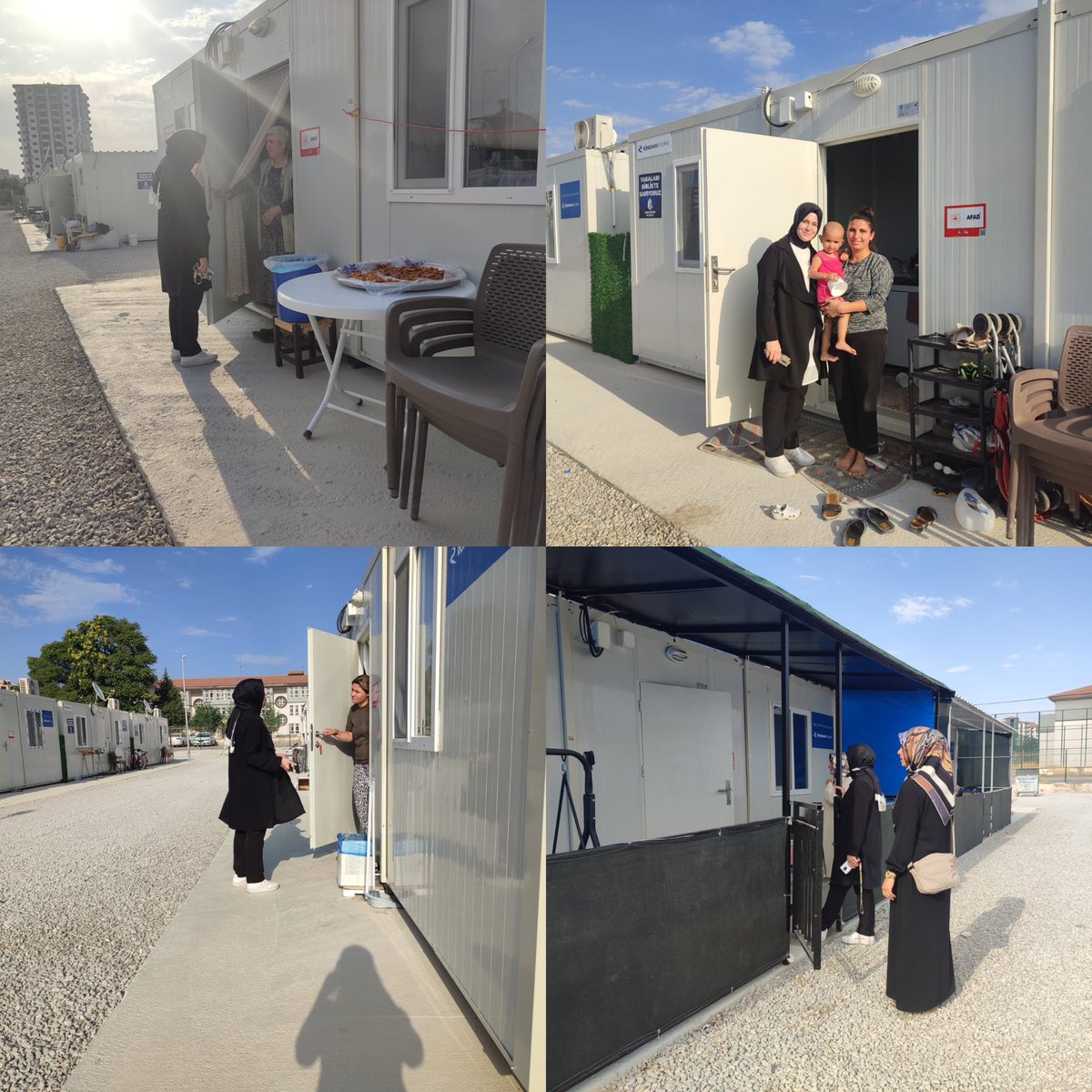 Konteyner kentlerde kalan vatandaşlarımızı ziyaret edip, Sayın Cumhurbaşkanımızın selamlarını ilettik.
#Malatya