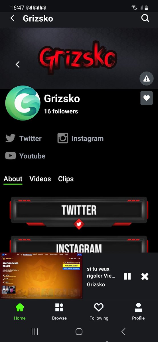 Nagisheishiro60's tweet photo. Venez live maintenant sur kick de  grizsko voilà sa page aller vous abonné https://t.co/VPu8zsHPbB
#KickStreamers #KickStreaming #kick #Folloow https://t.co/w4pTv5MUwL