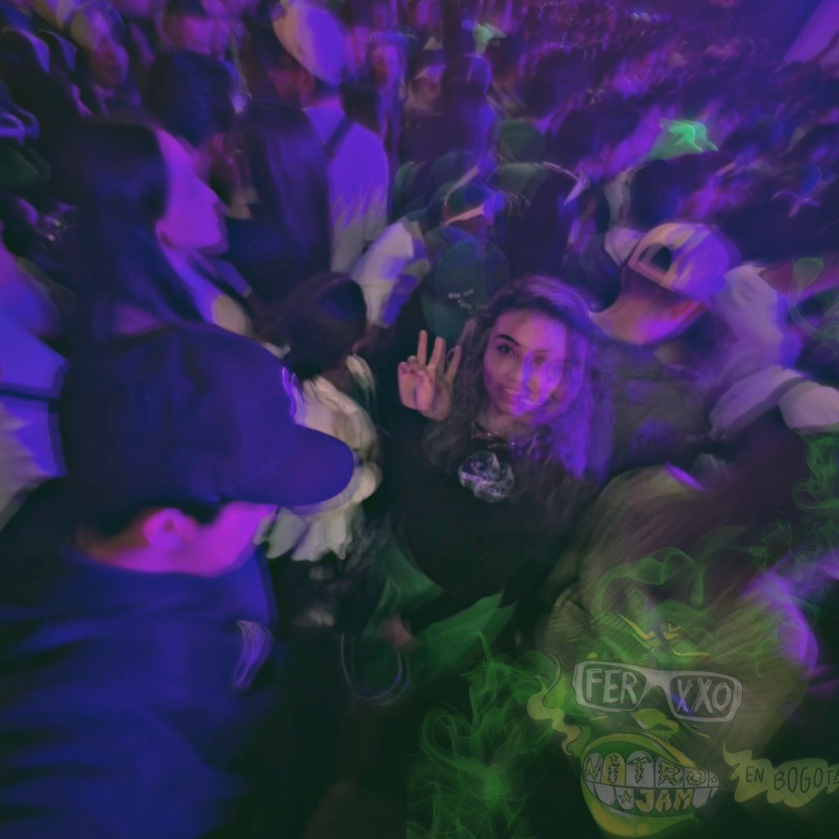 AriasViri's tweet photo. #HeyMor 💚
#Ferxxo 🎶
📍Palacio de los deportes https://t.co/YEyeP2nwKM