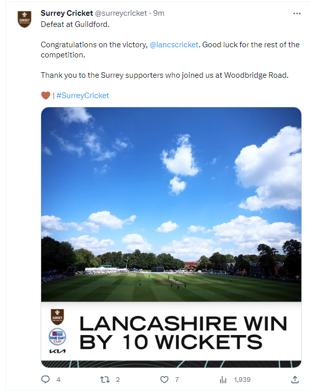 Paul Griffiths 🏏 tweet media