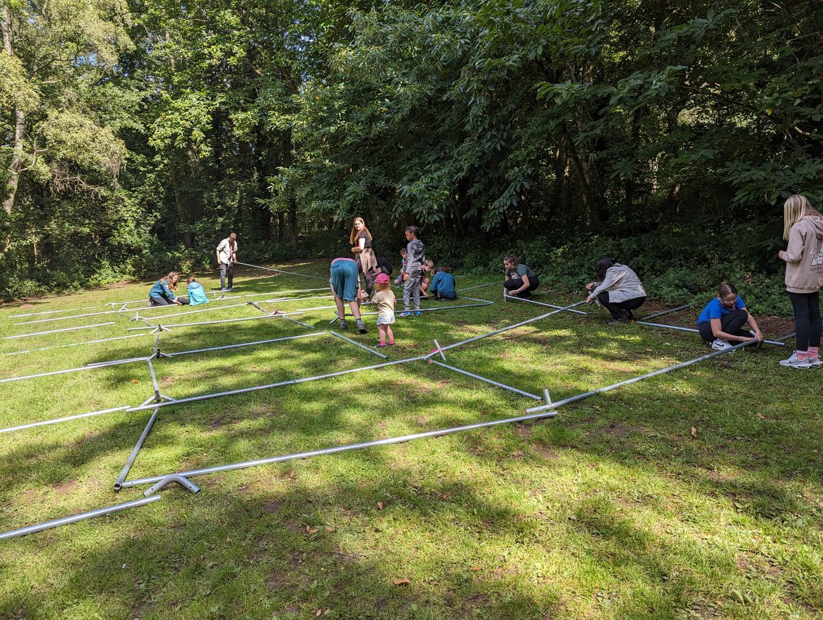 31stBathScouts's tweet photo. Scout summer camp started yesterday which scout travelling to @RhyddC and setting up their tents and the site #summercamp #scouts #teamworkmakesthedreamwork #homefortheweek https://t.co/nmM2bxC0vT