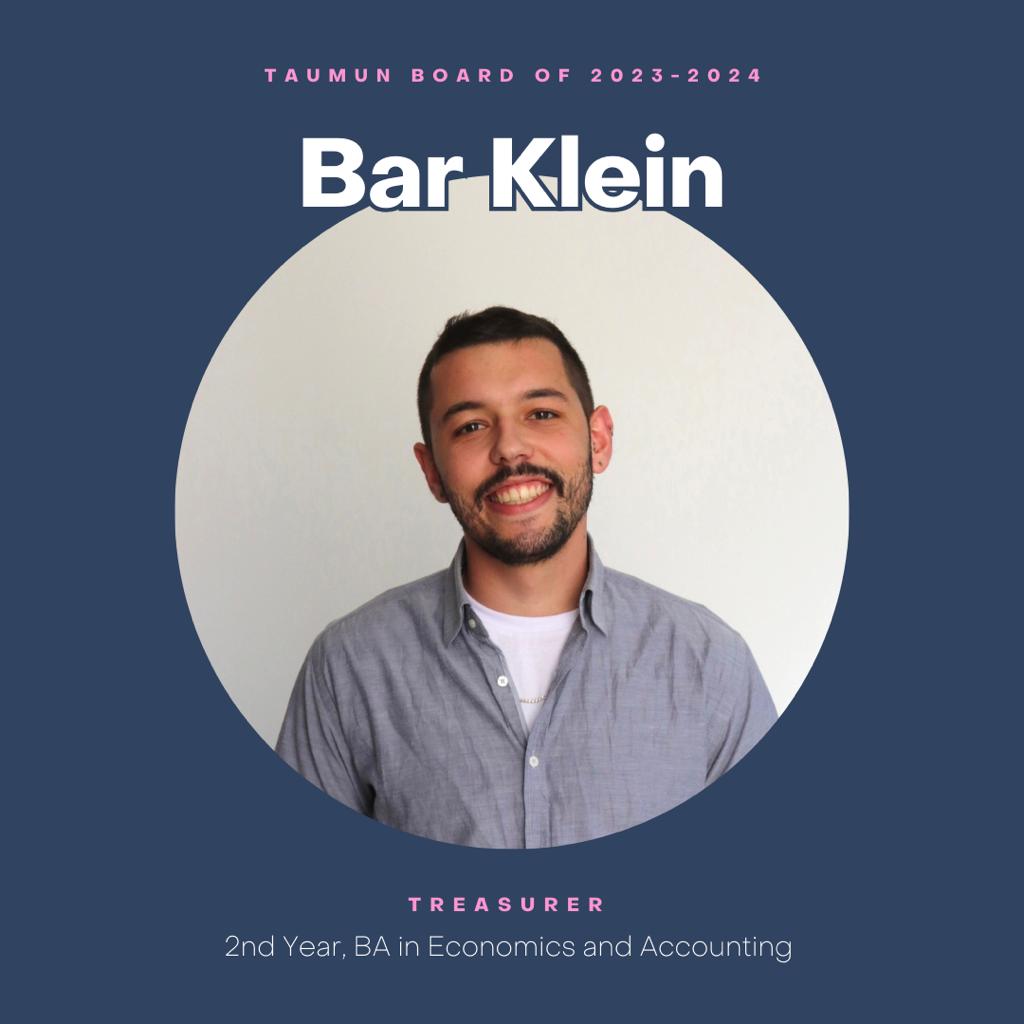 TAUMUN1's tweet photo. Meet: Bar Klein
Aka: Mr. Sugar
Pronouns: He/Him
Studying: BA in Economics and Accounting https://t.co/B5Q3kHoVf2
