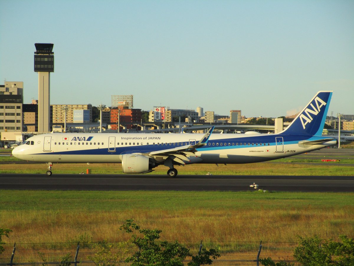 夕方のA321neo (JA132A)
おやすみなさいまし🌙