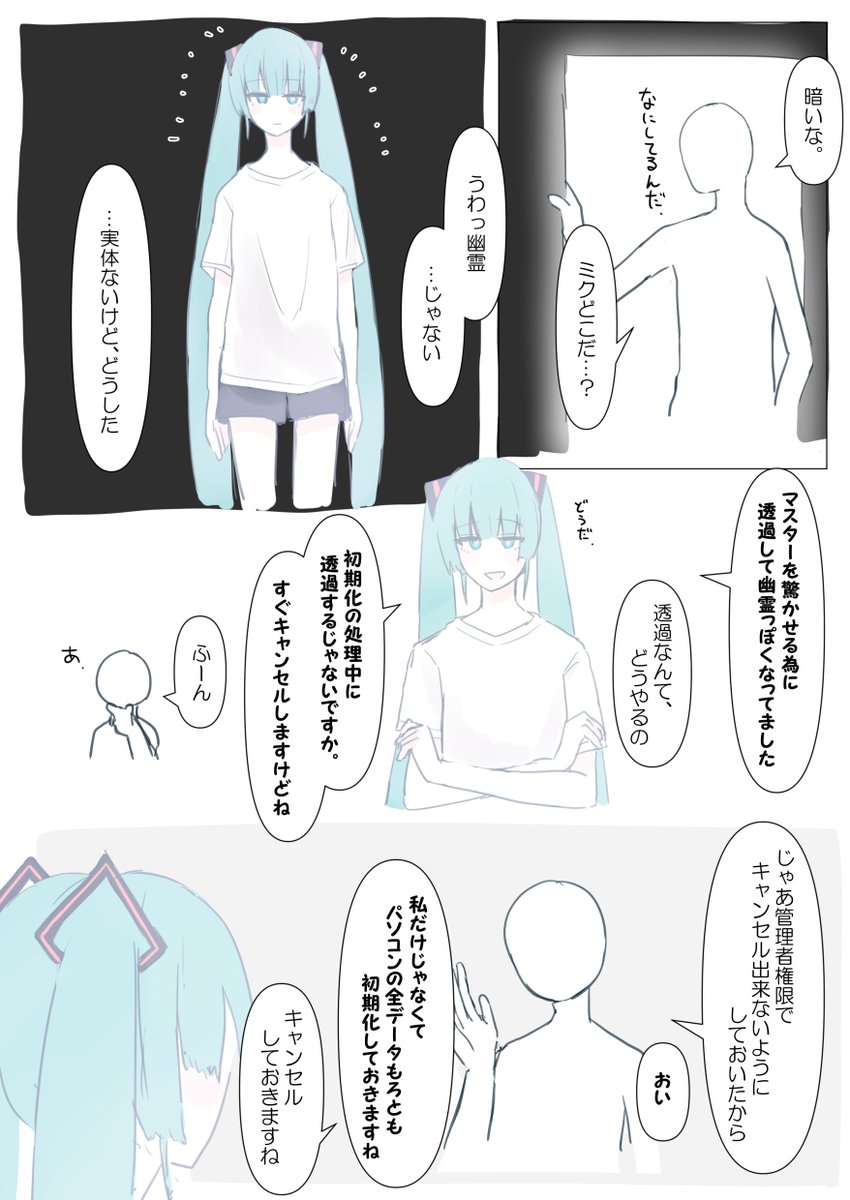 透過 