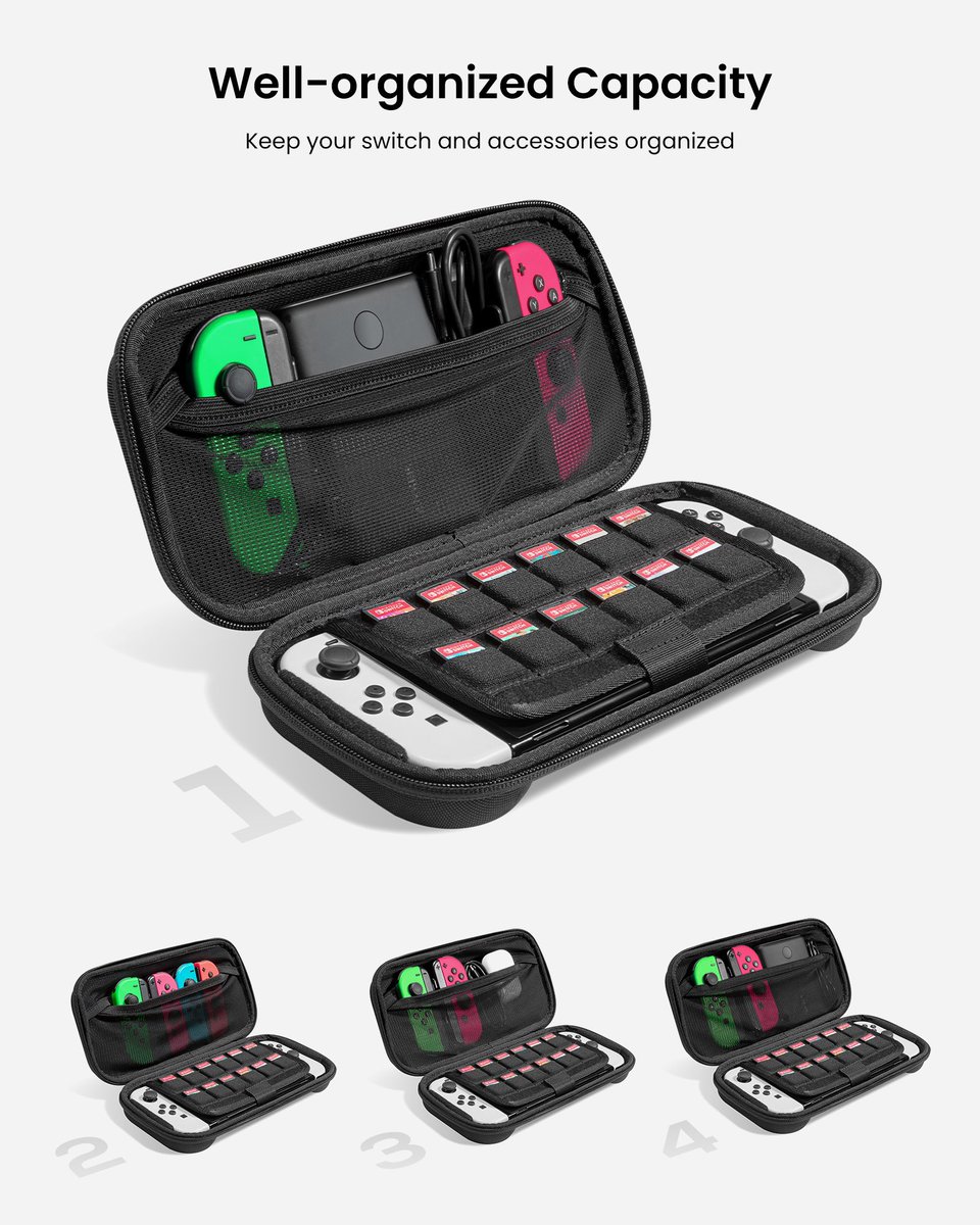 tomtoc_official's tweet photo. ๐Plus Version๐of the Fancy Case for #NintendoSwitch
More storage space & Keep slim and light - Balance is important๐ค
#nintendoswitcholed #nintendo #nintendoswitchcase #tomtoc https://t.co/8LmOMwSZpz