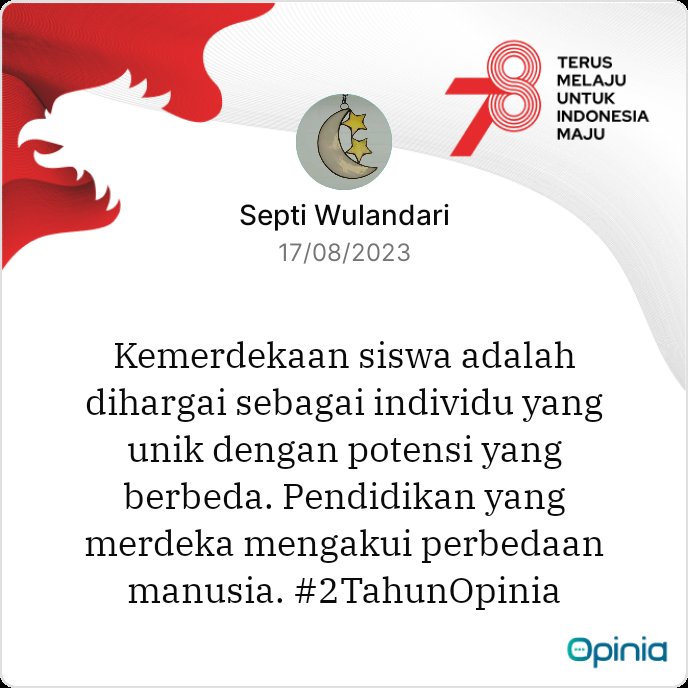 BarbaraTingting's tweet photo. https://t.co/8Umnv0rfTZ

#2TahunOpinia
#BerbagiIdedanCerita
#HUTRI https://t.co/cxjSjZN6GX