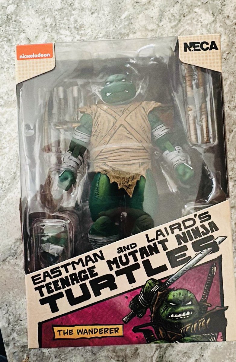 NinjaTurtleLair's tweet photo. Mail Call! Michelangelo the Wanderer has made it home. Hopefully we get more BB exclusive figures in the future. Itβs nice when it ships early. π₯·π’
-
#TurtleLair #TMNT #Neca #MirageTMNT
#teenagemutantninjaturtles #necaturtlelair https://t.co/T3aSFoD9Lz