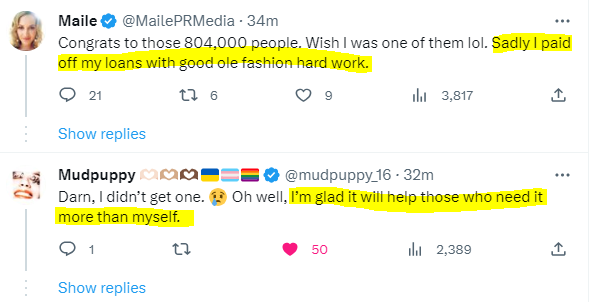 RipleyRenee's tweet photo. @kylegriffin1 A tale of two tweets: https://t.co/F7gPvhmQDo
