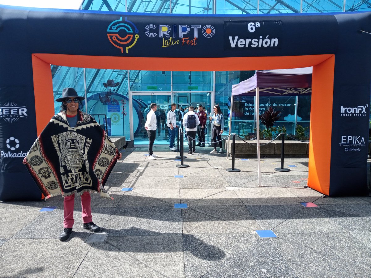 CarpioWeen1's tweet image. Hola 🇨🇴👋 @Criptolatinfest @Elcriptoparcero 
Espectacular ya estamos listos 🚀#CriptoLatinFest