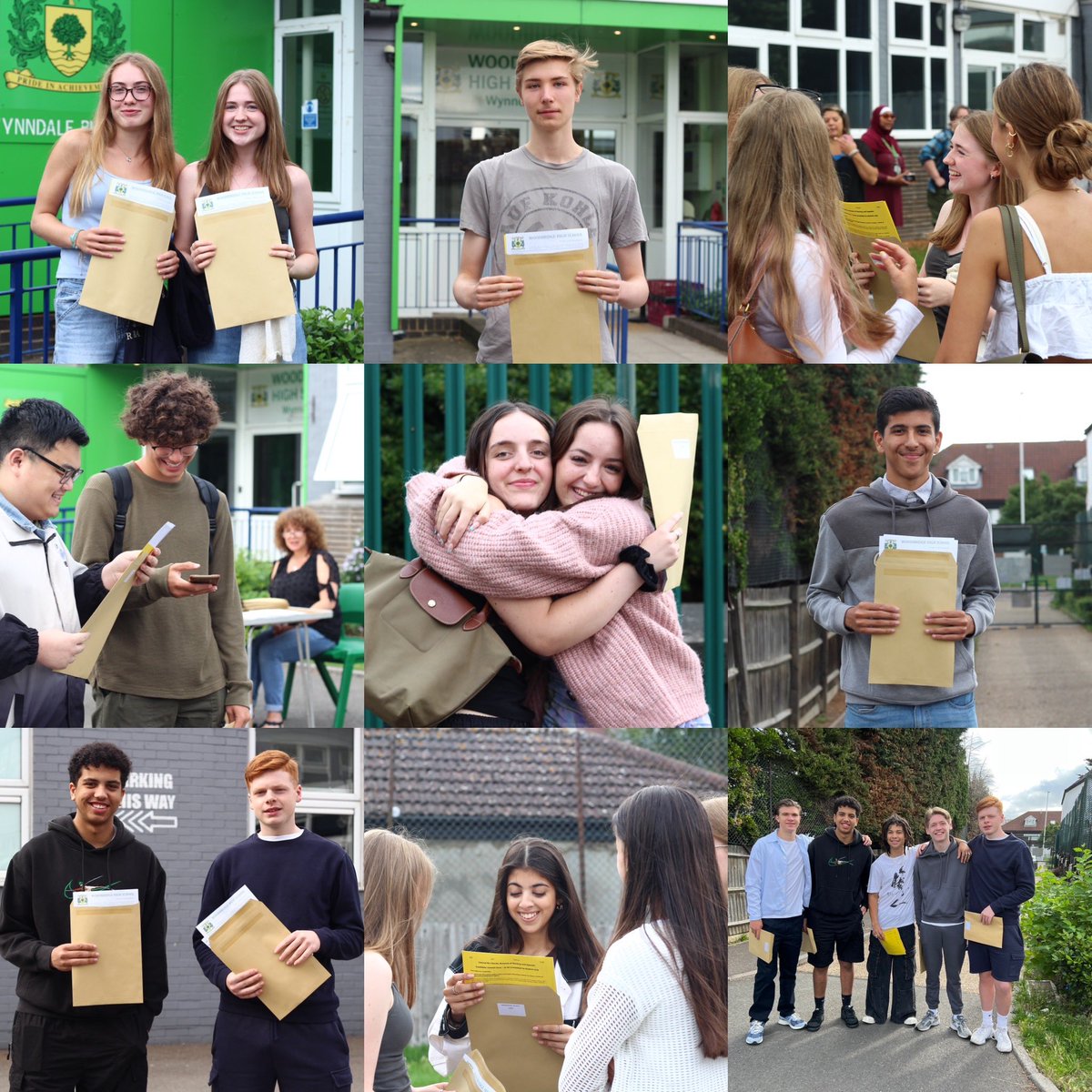 Wishing all our students the very best for the future. You have all been an incredible part of #TeamWoodbridge and will always be. You’re all stars 🤩 💚

#wearewoodbridge #alevelresultsday #alevelresultsday2023 #resultsday