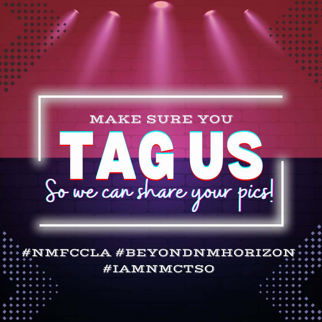 fccla_NewMexico's tweet photo. We are so excited for the new school year and can't wait to help celebrate and spotlight our awesome chapters and members! Make sure to tag us in your posts so we can see what's happening in New Mexico FCCLA! #IAMNMCTSO #NMFCCLA #BeyondNMHorizon https://t.co/SUWNGxs9Sk