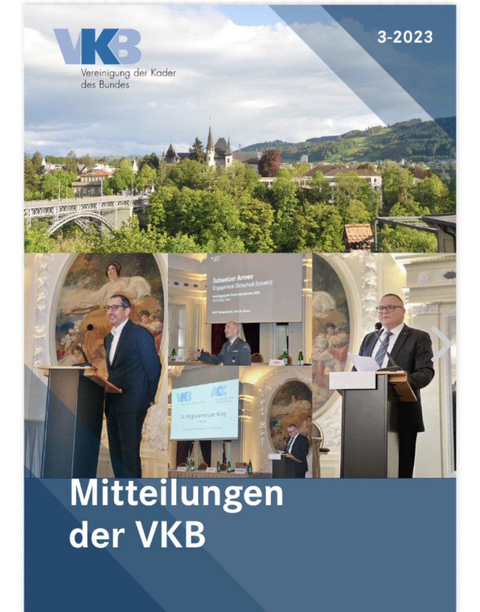 Liebe Follower. Unsere Mitteilungen 3/23 sind online. Wir behandeln darin unsere Mitgliederversammlung und den ersten Informations- und Vernetzungsanlass der VKB. Viel Spass beim Lesen. Die Daten unserer nächsten Vernetzungsanlässe stehen auch drin!
vkbacc.ch/3d-flip-book/m…