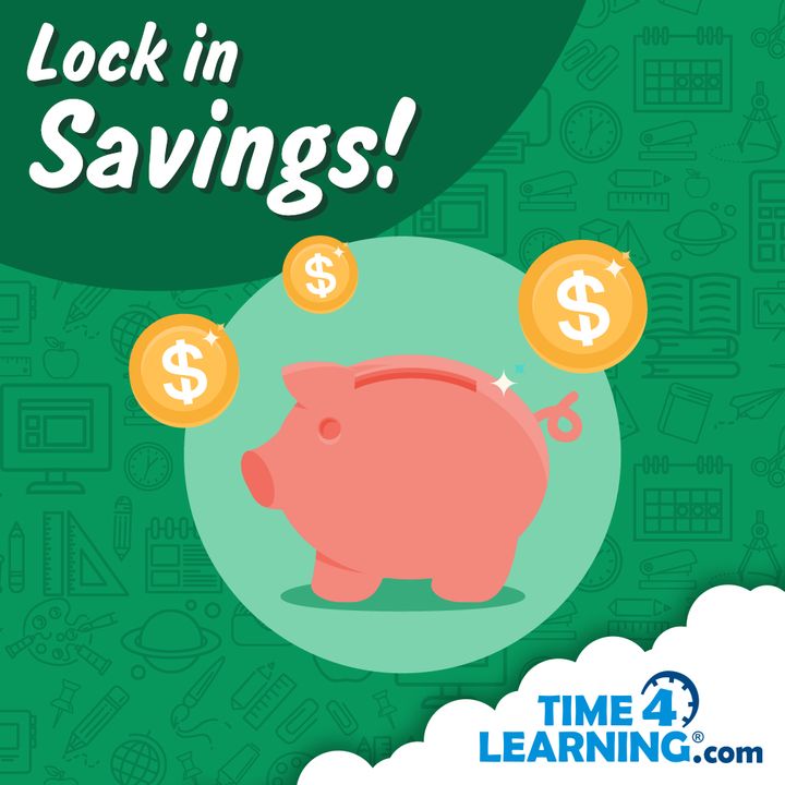 Time4Learning's tweet image. Maximize your multi-student savings! #Time4Learning members can add any 2nd (or more!) PreK - 8th-grade student for only $14.95/month &amp;amp; LOCK IN this rate! This price will increase on August 24. Sign up today! #Homeschooling #AfterSchool #Educational time4learning.com/?utm_source=fa…