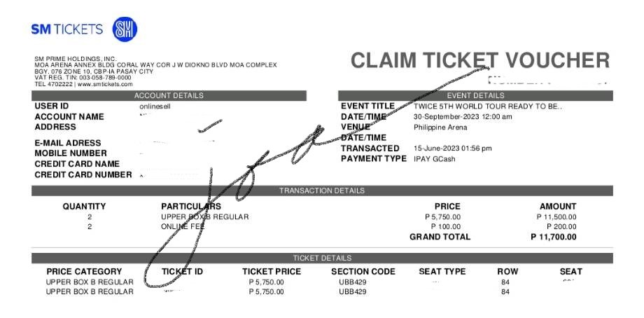 nnana_ol's tweet photo. [WTS/LFB] Twice Ready to Be Bulacan

Two (2) UPPER BOX B REGULAR tickets for Day 1. Magkatabi po ito. 

UBB429
Row 84

Selling Price: 5750 each (orig price)
RFS: Nakabili ng better seat for Day 2.

Cross-posted w/ other accts
#TWICE_5TH_WORLD_TOUR_BULACAN #READYTOBE_IN_BULACAN https://t.co/2wuNnaToir