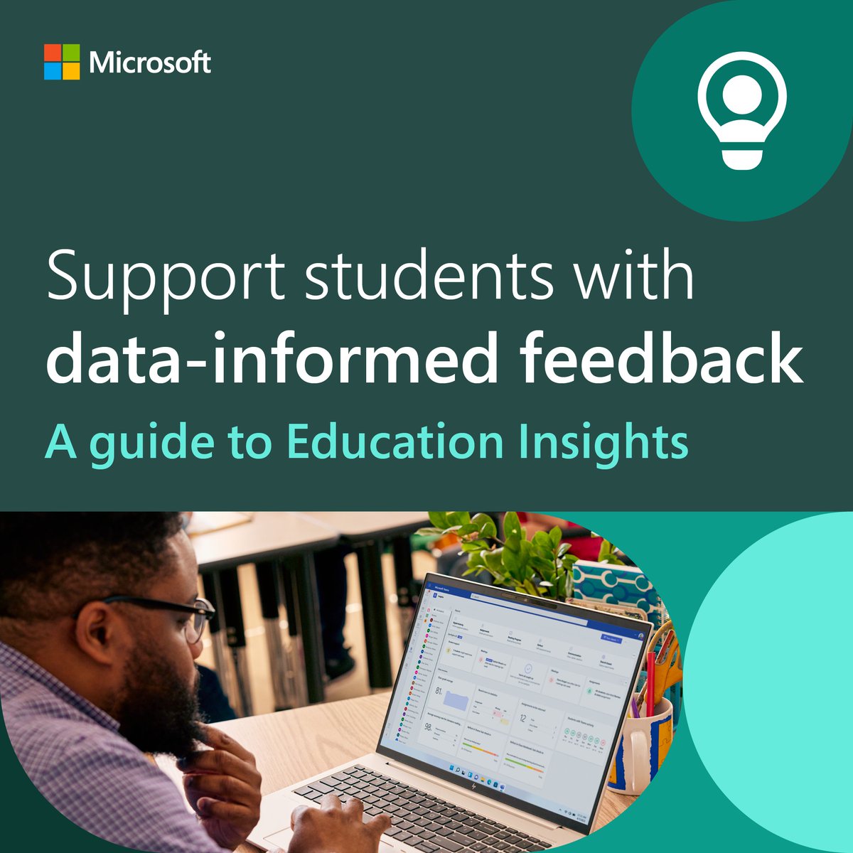 🧠 Streamline decision making 🧑‍🏫 Analyze classroom trends 🔎 Spot students who need additional support Explore Education Insights for informed feedback and accessible data. msft.it/60109Mml0 #MicrosoftEDU