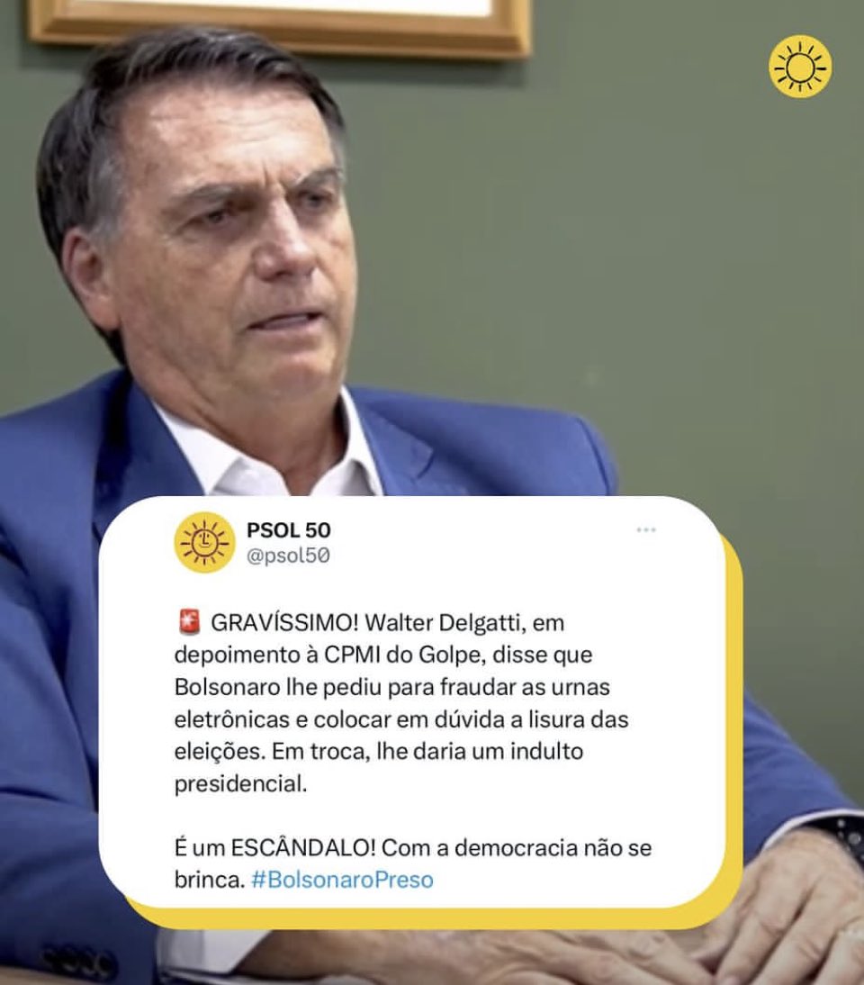 sol_maryh's tweet photo. CADEIA! Já passou da hora!!!! https://t.co/vJNdshgEom