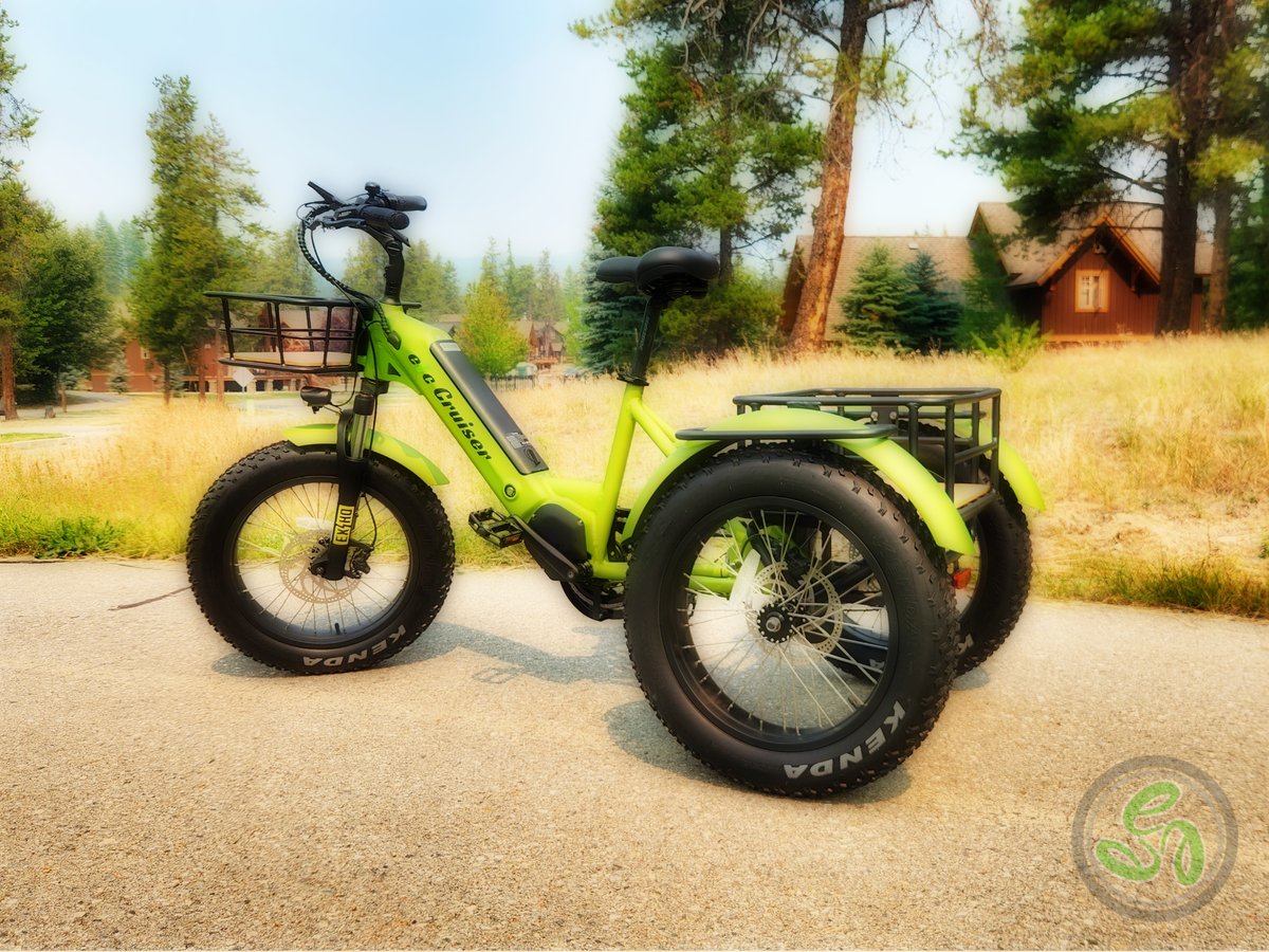 etrikescanada's tweet photo. The Cruiser Electric Trike, Where Style Meets Sustainability! Discover the thrill of urban commuting with our latest model, a blend of technology, eye-catching design, and engineering. Say goodbye to ordinary and hello to extraordinary. Let the journey begin! #ebikes #etrikes https://t.co/dY47DeKzPm