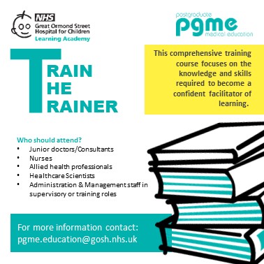 Sign up to our first Train the Trainer of 2024! This training focuses on the knowledge and skills required to become a confident facilitator of learning!

January 26th F2F
courses.gosh.org/event/TTT_Jan2…

#goshtraining #pgmegosh #medicaltraining #pgmetraining
