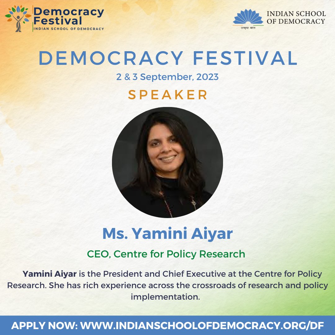 Indian School of Democracy tweet media