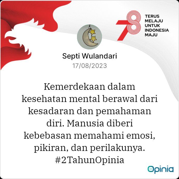 BarbaraTingting's tweet photo. https://t.co/bcZ18MEsrp

#2TahunOpinia
#BerbagiIdedanCerita
#HUTRI https://t.co/O2lYuzezAv