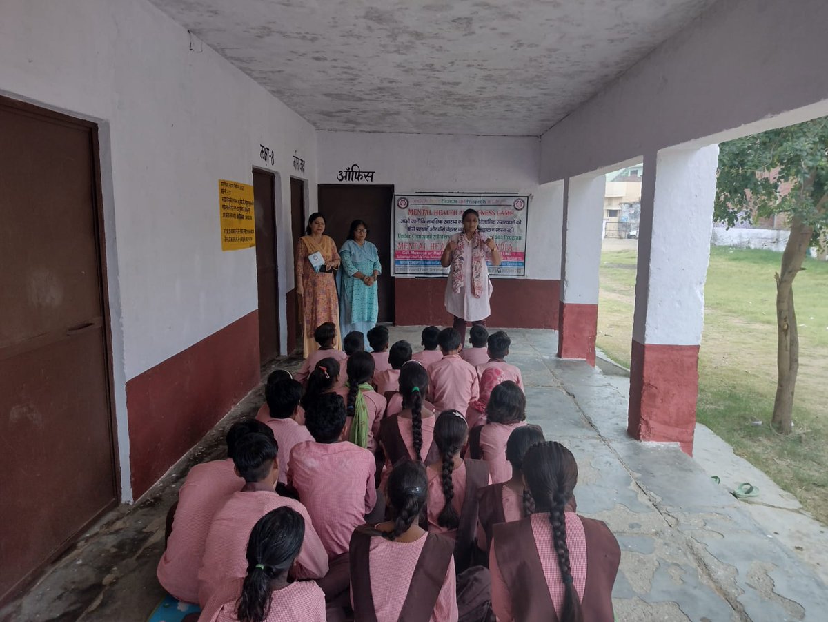 On May 1, 2023, a workshop was organized by 'Mental Health Mission India' on the topic 'Utility of education and life skill development' for the students of class 5 to 8 at 'Upper Primary School located in Abdullapur'. #mentalhealth #mentalpeace #mentalawareness #lifeskillsforkid