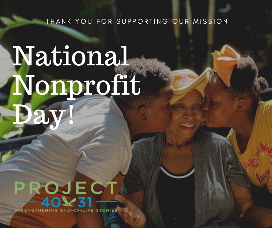 Project4031's tweet image. 🎉 Happy National Nonprofit Day! 🌟 On this special day, we invite you to support our mission by donating $40.31 to Project 4031. Your financial support will create a positive impact and transform lives! Donate now at: buff.ly/3N5Zga7 #NationalNonprofitDay#MakeADifference