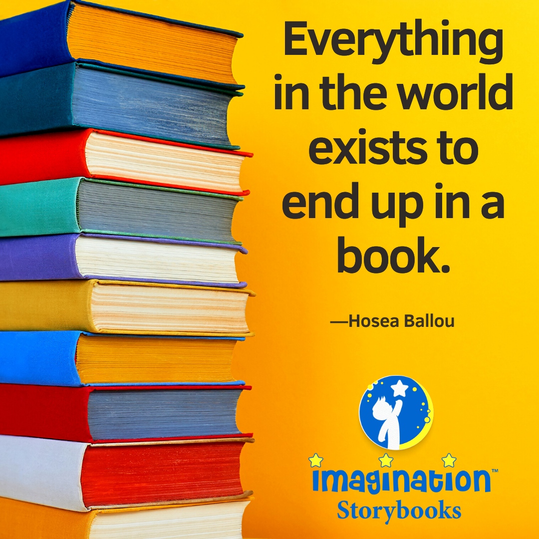 IStoryBooksClub's tweet photo. Everything in the world exists to end up in a book.

—Hosea Ballou

#Quotes #KidsBooks #ChildrensBooks ⁠
#SpecialEducation #RaiseAReader #ReadToYourKids #BlindKidsCan #DeafKidsRock #Inclusive https://t.co/Sk9BlrhQYW