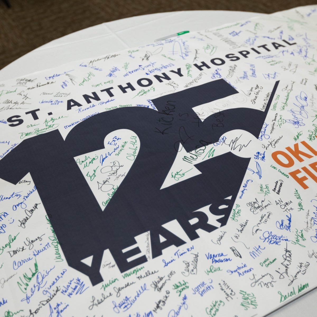 SSMHealthSaints's tweet image. Last week, we gathered in celebration of our 125th Anniversary! We loved recognizing this milestone and our founding Sisters who established St. Anthony Hospital as the first hospital in the Oklahoma Territory. We want to thank our team for their continued service to Oklahomans.