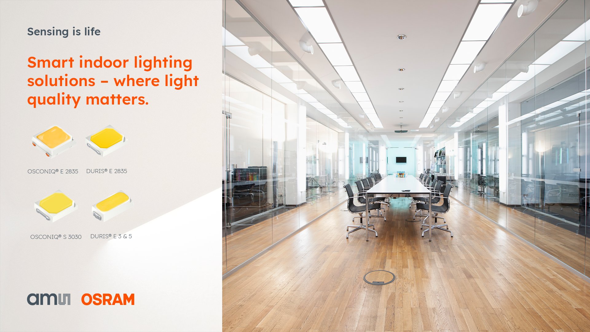 ams OSRAM on X: State-of-the-art LED indoor lighting solutions from ams  OSRAM enrich living and working spaces and promote the inner balance and  well-being of people in care facilities and hospitals. Get