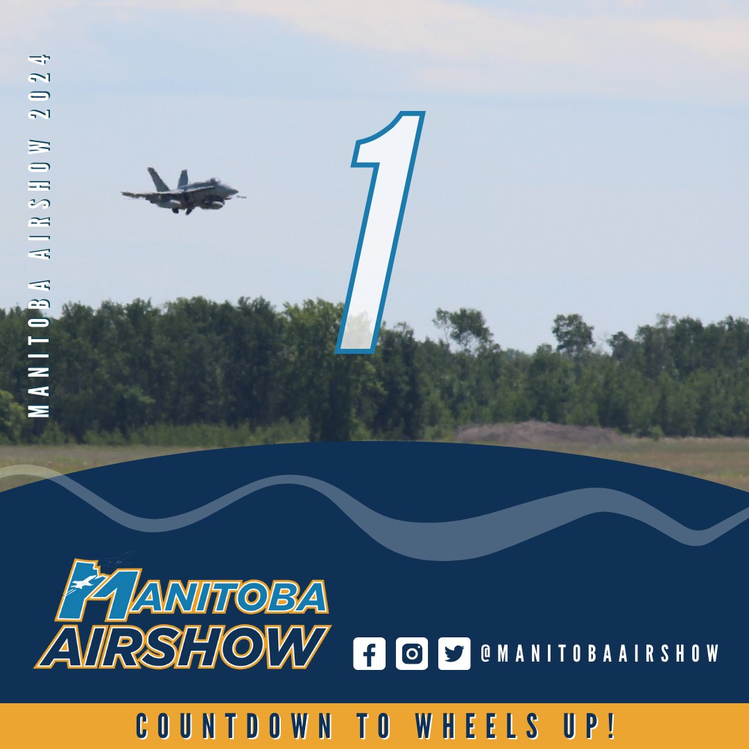 manitobaairshow's tweet photo. On final approach! ✈️
The big announcement is TOMORROW, Friday, August 18th.
#ManitobaAirshow #MBAirshow #Southport #SouthportAerospace #CountdownToWheelsUp #StayTuned #ExcitingAnnouncement https://t.co/E1mkUg8che