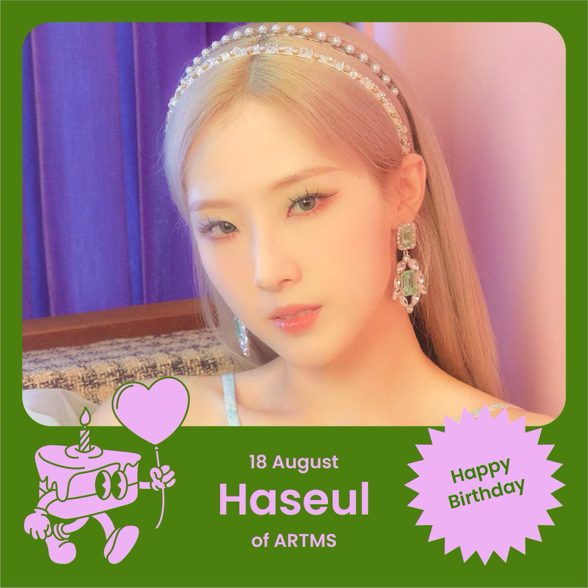 fan_uscake's tweet photo. 🌙 Today is #Hasuel’s Day 🌙
May she have a beautiful birthday with #Orbit
💗오늘은 예쁜 음색을 갖은 하쑤리 #하슬 의 생일입니다 💗
8월, 이달의소녀 의 생일을 축하해볼까요? #쑤리 투 원 🎉
#하슬이가_하늘에서_내려온_슬기로운날
#HAPPYHASEULDAY
#Loona #ARTMS #USCAKE #어스케잌 https://t.co/7yTKYAy7tr