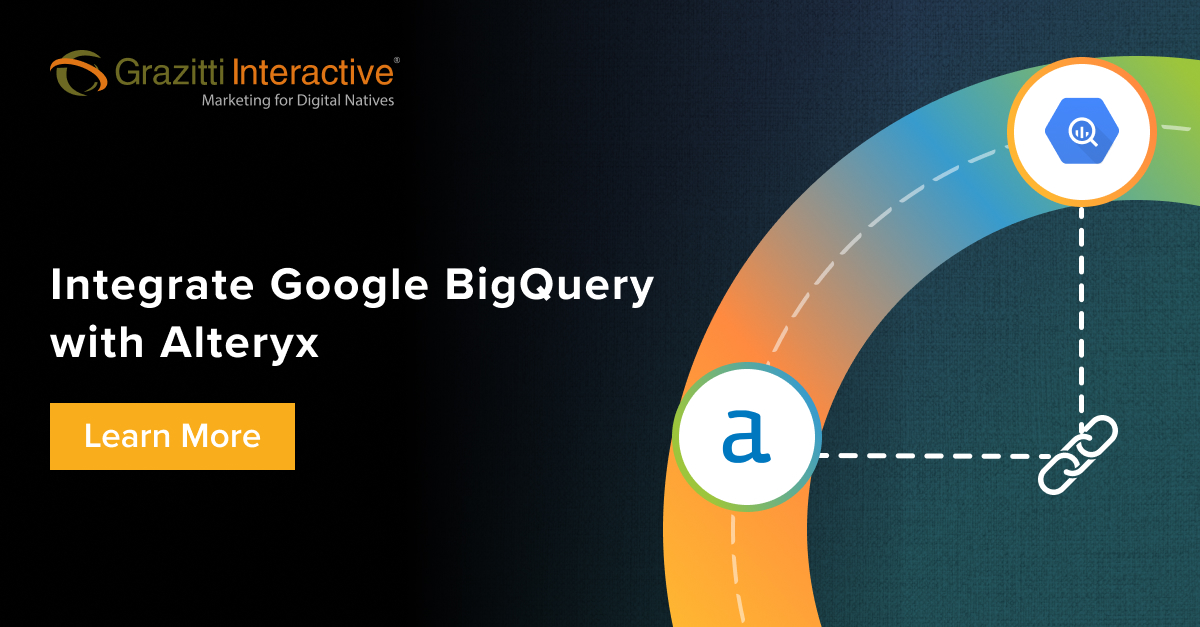 Grazitti's tweet image. Fetch data from any dataset that resides in BigQuery into Alteryx with the Alteryx-Google BigQuery connector. Learn more.

👉 rb.gy/kv2gw 👈

#AlteryxConnectors #DataAnalytics #Grazitti #BigQuery #alteryx #grazitti