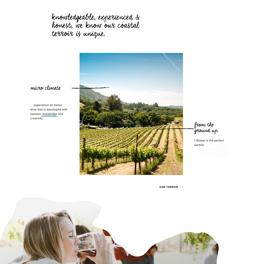 I Greppi is the perfect partner for those who want to experience an Italian wine that is developed with passion, knowledge and creativity.